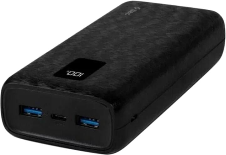 Внешний аккумулятор TTEC PowerSlim Trio LCD 20000mAh PD 22,5W Powerbank with Trio Cable. Цвет: черный