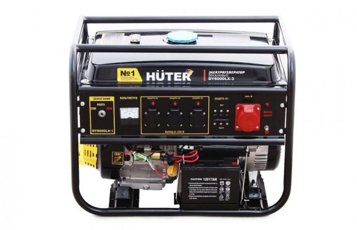 Генератор Huter DY8000LX-3 бензиновый