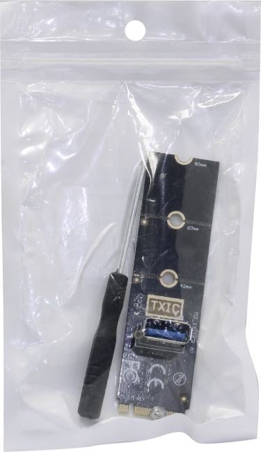 Espada <M2U3> Переходник Riser card  M2  2280/2260/2242  to USB3.0