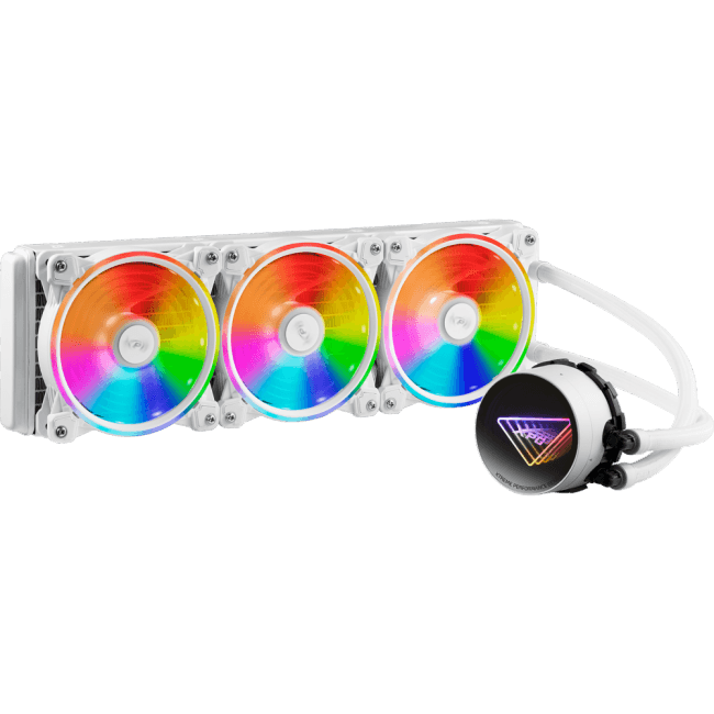 XPG <LEVANTEX360-WHCWW> Levante X 360  вод.охл.  (4пин,115x/1200/1700/AM4/AM5,  34дБ, 600-2000об/м)