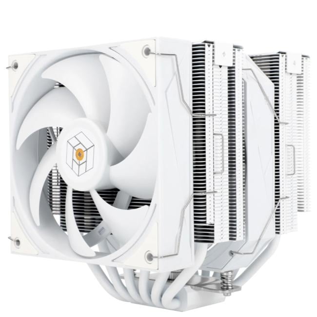 Thermalright RP130-WH Кулер для процессора/ Royal Pretor 130 White (4-pin PWM, 158mm, Ni/Cu, 6x