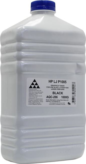Тонер HP LJ P1005/1006/1102/1120/1505/1522/1566/1606/M125/M127/M201/M225, Canon LBP-3010/3250 (кан., 1кг.) (AQC-США фас России)
