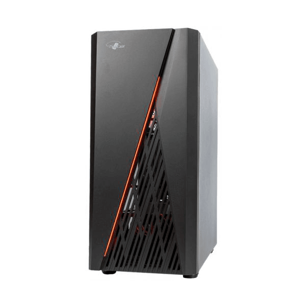 Корпус ATX Eurocase A39 ARGB черный без БП закаленное стекло USB 3.0