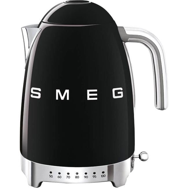 SMEG KLF04BLEU Чайник электрический с регулируемой температурой, черный