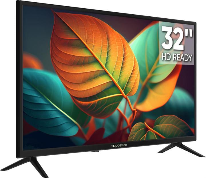 Topdevice, 32'' TDTV32BN02HBK {DVB-T/C/T2/S2,WITH CI SLOT,CI+,Innolux180±20 brightness,DVB-T/C/T2/S2,USB,Hotel function,H.265,Dolby,AC-3,PAL/SECAM,BG/DK/ I/NICAM,EN,RU(default),AC100-240V;50/60Hz}