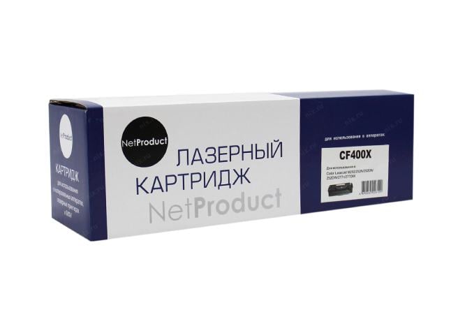 Картридж NetProduct N-CF400X, для HP CLJ M252/M277, Bk, 2,8K
