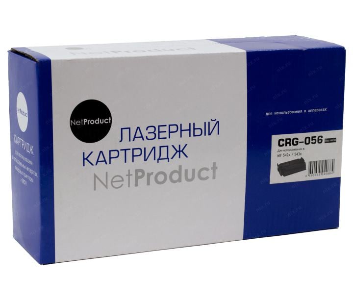 Картридж лазерный NetProduct N-№056 (056/3007C002), черный, 10000 страниц