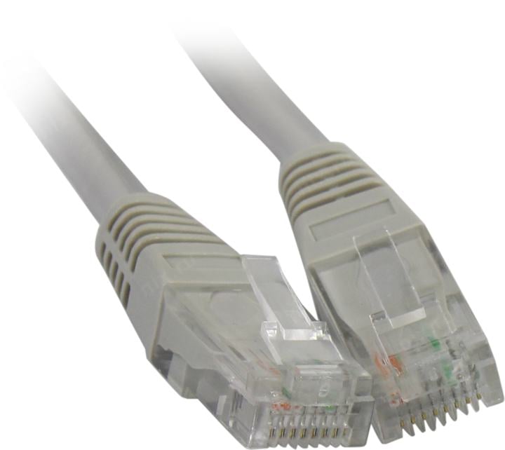 Патч-корд Lanmaster TWT2-45-45-2.0-GY UTP RJ-45 вил.-вилка RJ-45 кат.5E 2м серый ПВХ