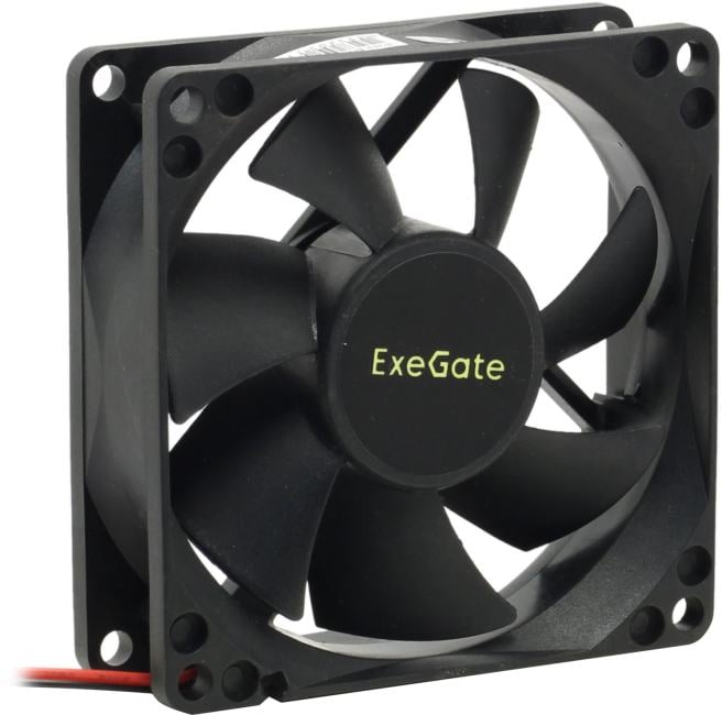 Exegate EX283382RUS Вентилятор ExeGate ExtraPower EP08025SM, 80x80x25 мм, Sleeve bearing (подшипник скольжения), Molex, 2400RPM, 25dBA