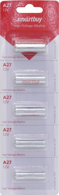 Smartbuy SBBA-2A05B, Size"AA", 1.5V, щелочной (alkaline) <уп.  5  шт>