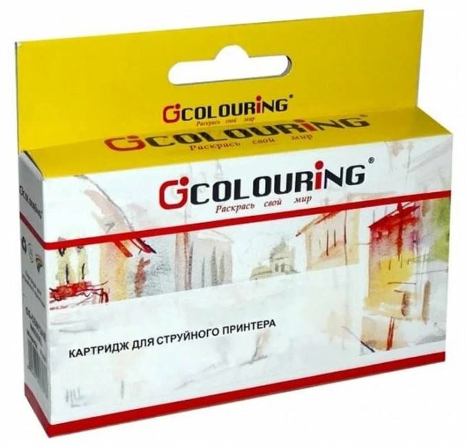Картридж струйный Colouring CG-48440 Yellow водный для принтеров Epson Stylus Photo R200/R300/RX500