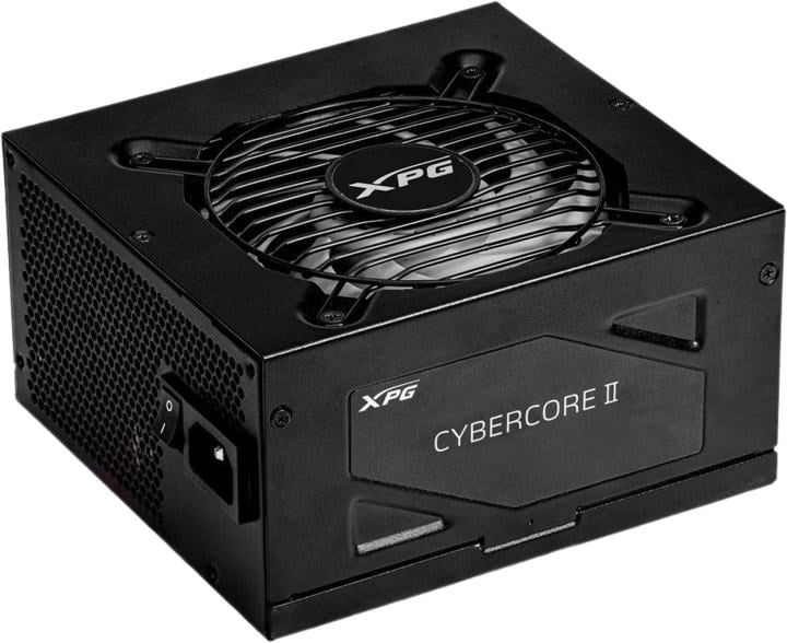 Блок питания XPG CYBERCORE II 1000 Platinum (ATX 3.0 1000W, Full Modular, PWM 120mm NIDEC fan, 80+ Platinum, all Japanese capasitors) RET