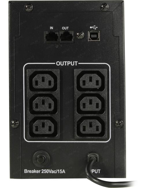 UPS 1500VA Exegate SpecialPro Smart <LLB-1500> <EP285500RUS> LCD, защита  телефонной линии/RJ45, USB
