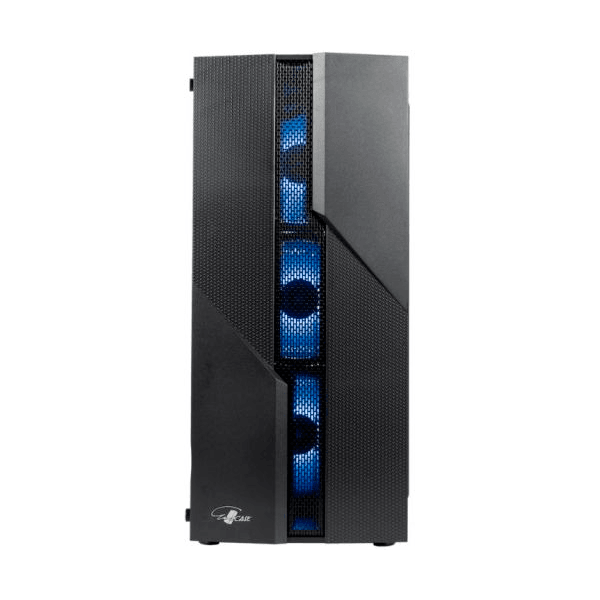 Корпус ATX Eurocase A85 4ARGB черный без БП закаленное стекло USB 3.0