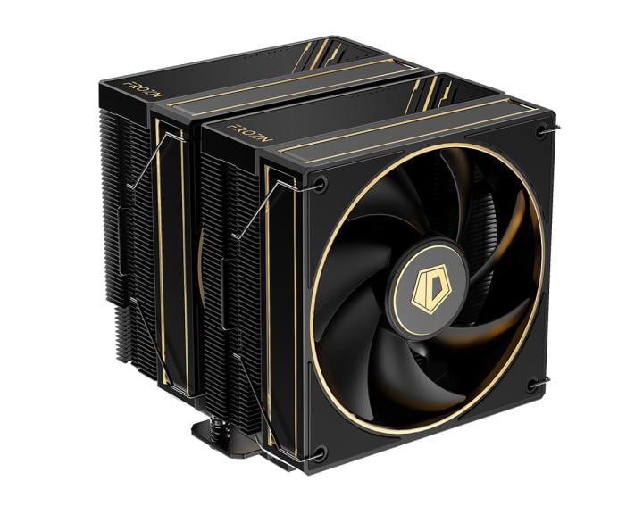ID-Cooling <ID-CPU-FROZN-A620-GDL> (4пин, 115X/1200/1700/1851/AM4/AM5,  29.9дБ, 500-2000об/мин, Al+тепл.трубки)