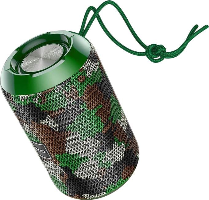 Колонка Hoco <HC1 Camouflage Green>  (Bluetooth,  microSD,  FM, Li-Ion)
