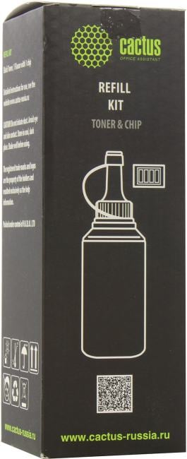 Заправочный комплект Cactus CS-RK-W1103A Black (тонер 80г +чип)для HP 1000a/1000n/1000w/1200a/1200n/1200w