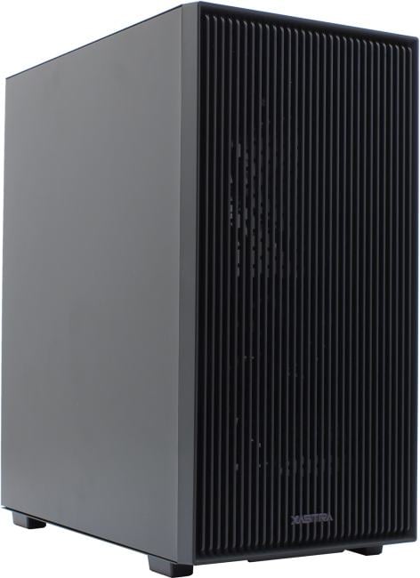 Компьютерный корпус XASTRA A307M 2BK SI Black mATX/Mesh/Metal left panel/2x120мм PWM FC black fans/A307M-2FC12BK-SI