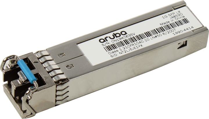 Aruba 1G SFP LC LX 10km SMF XCVR ( J4859D )