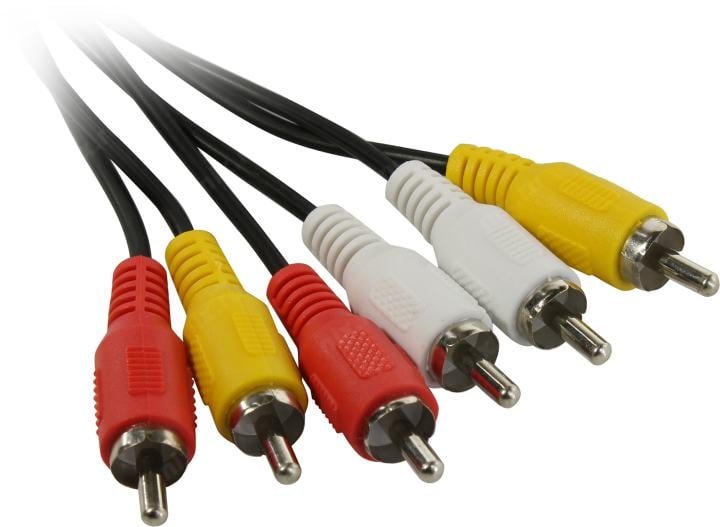 5bites AC3R-020M Кабель AUDIO / 3*RCA / M-M / STEREO / 2M