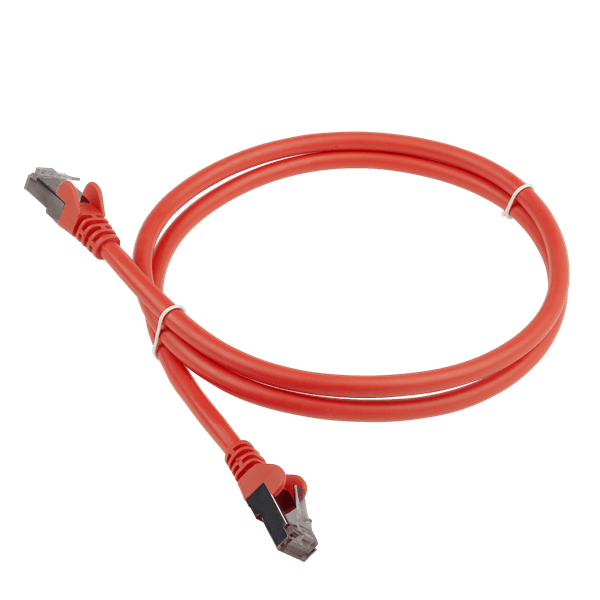 LAN-PC45/S6-2.0-OR Шнур коммутационный Lanmaster кат. 6 экр. FTP RJ45/RJ45 d 62 2м LSZH AWG26 оранжевый
