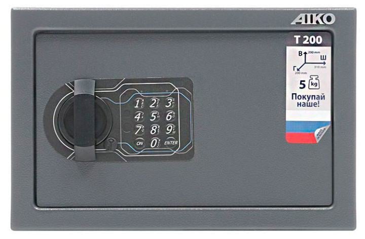 Сейф мебельный Aiko T 200 EL  200x310x200мм электронный (S10399211214)