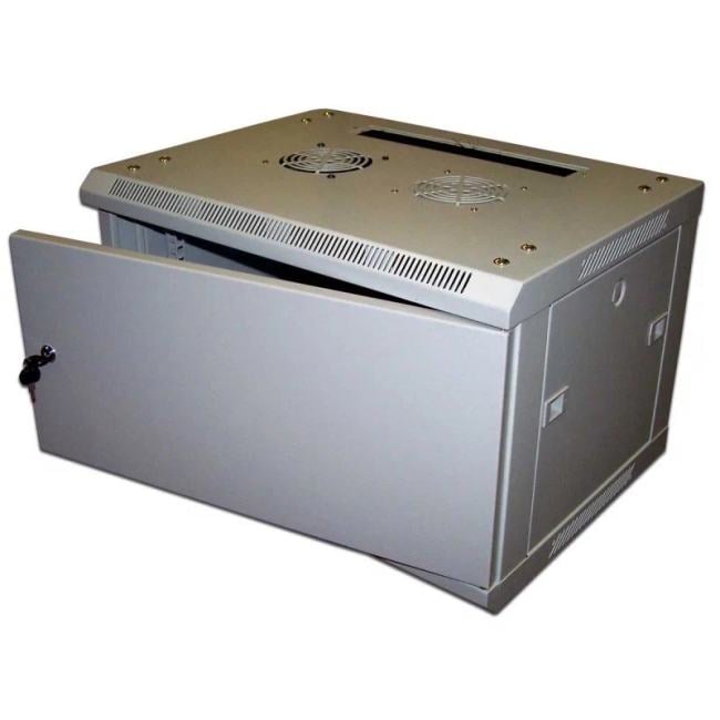 Шкаф телекоммуникационный TWT TWT-CBW2-15U-6x6-M, 15U, 19", 769×600×600мм, серый