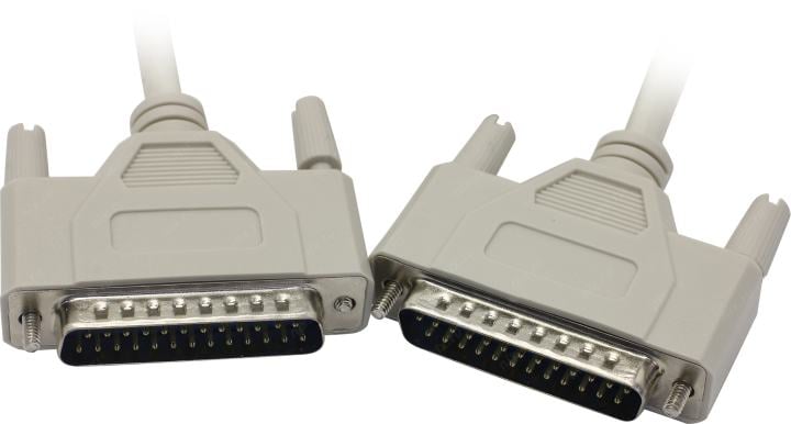KS-is <KS-502B-1.8> Кабель удлинитель (DB25M  -> DB25M) 1.8м