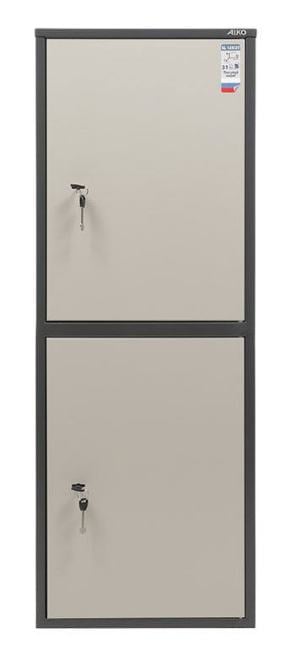 Шкаф бухгалтерский Aiko SL 125/2Т 1252x460x340мм 2  ключевых трейзер (S10799132502)