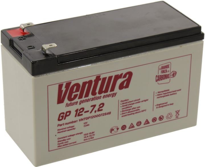 Аккумулятор Ventura GP 12-7.2 (12V, 7.2Ah) для UPS