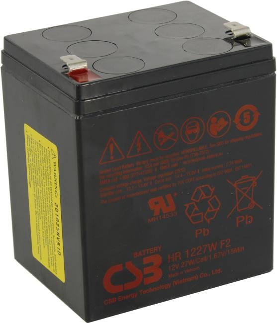 Батарея для ИБП CSB HR 1227W (12V 7.5Ah)