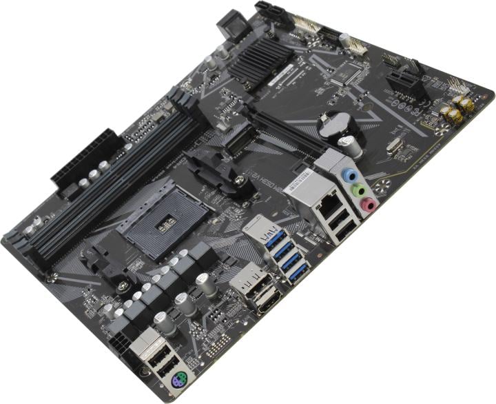 GIGABYTE A520M S2H (RTL) AM4 <AMD A520> PCI-E Dsub+DVI+HDMI GbLAN SATA  RAID MicroATX 2DDR4