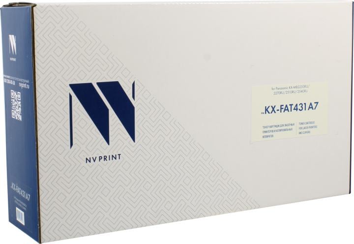 Картридж NV-Print KX-FAT431A7 чёрный  для Panasonic KX-MB2230/2270/2510/2540