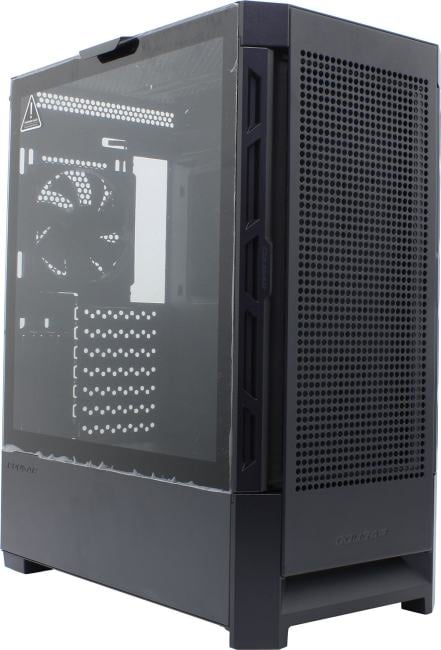 Компьютерный корпус Cougar Airface, 1x120мм Fan, без БП, черный, ATX
