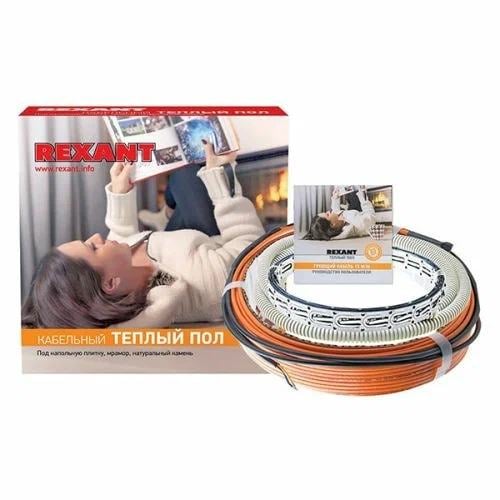 51-0515-3 Теплый пол REXANT Standard RND -40-600 (600Вт/40м/ S обогрева,м2:  3,7-5,0) (двух жильный)