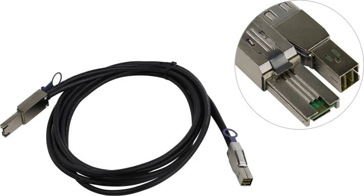  Кабель ACD-SFF8644-8088-20M, External, SFF8644 to SFF8088, 2m