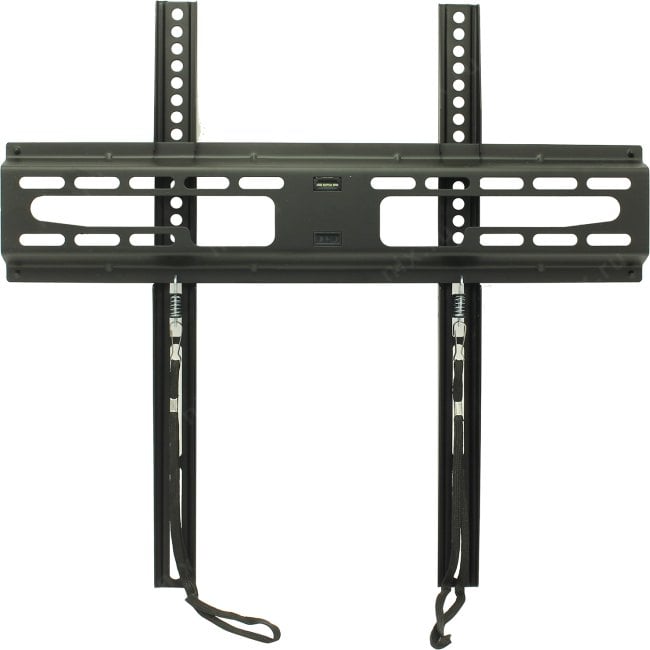 Kromax <FLAT-3 Black>  фиксированный кронштейн (VESA50/75/100/200x100/200/300x200/400x200/400x400,55кг)