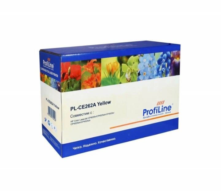 Картридж ProfiLine PL-CE262A для принтеров HP CLJ CP4525DN/CP4525N/CP4525XH Yellow 11000 копий ProfiLine