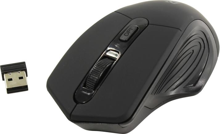 Defender Datum MB-345 черный [52345] {Беспроводная оптическая мышь, 4 кнопки, 800-1600 dpi}