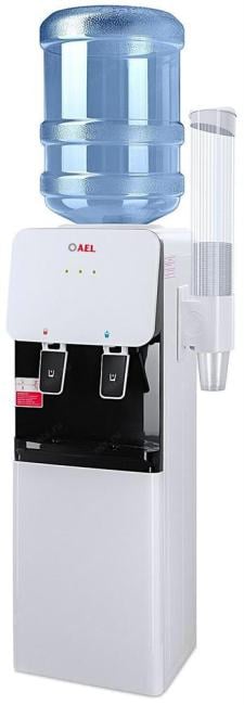 Кулер AEL LK-AEL-85c напольный белый/черный
