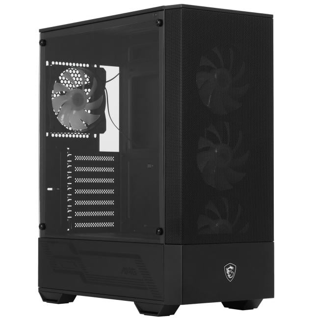 Компьютерный корпус MSI MAG FORGE 112R 2xUSB 3.0, 4x120мм ARGb Fan, ARGb Control Board, Tempered Glass Window, Brown Box (949679)