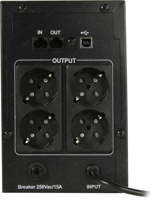 UPS 1600VA Exegate SpecialPro <UNB-1600> <EP285507RUS> Schuko,  защита телефонной линии/RJ45,USB