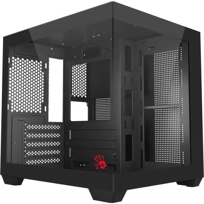 Minitower Bloody <CC-121 BK>  MicroATX без БП