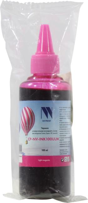 Чернила NV-Print CP-NV-INK100ULM Light Magenta  для Canon/Epson/НР/Lexmark (100мл)