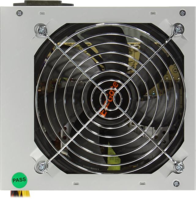 Exegate ES261569RUS-PC Блок питания 500W ExeGate UNS500 (ATX, PC, 12cm fan, 24pin, 4pin, PCIe, 3xSATA, 2xIDE, кабель 220V в комплекте)