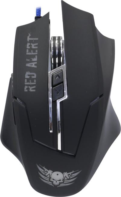 QUMO Gaming Optical Mouse <Red Alert M13> (RTL) USB  7btn+Roll  <21957>