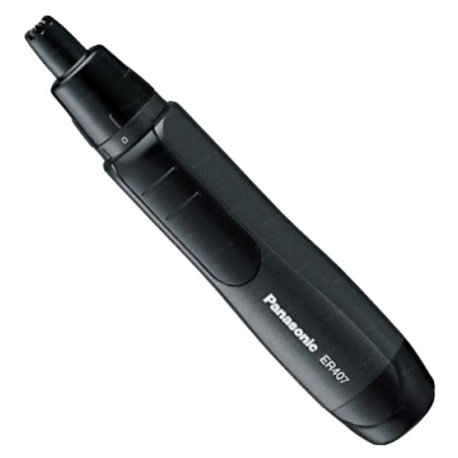 Panasonic <ER407-K Black> Триммер для стрижки волос в  области  носа  и ушей