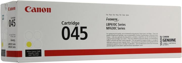 Тонер-картридж Canon 045  Yellow  для  LBP610C/MF630C серии