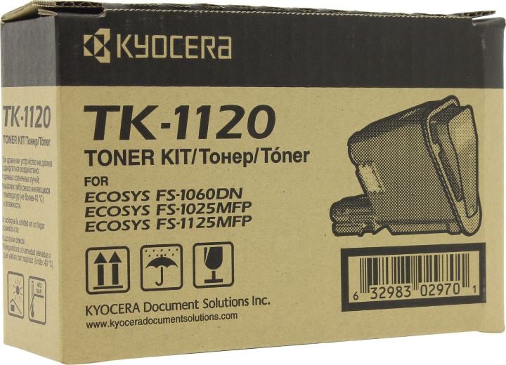 Картридж Kyocera TK-1120, черный, 3000 стр.