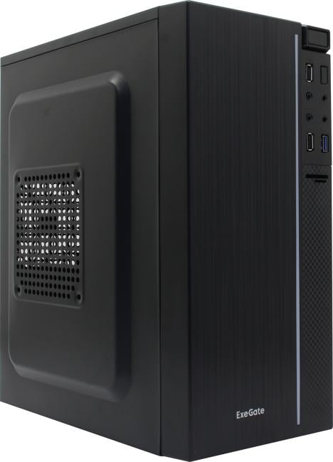 Minitower ExeGate <mEVO-9302> MicroATX 450W (24+4+6/8пин) <EX297475RUS>